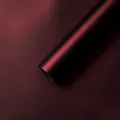 Papel de regalo para flores rojo vino metálico mate para elegantes ramos de flores DIY - 44*58cm / 10 Hojas/Paquete (157g) / Burdeos