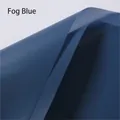Foggy blue semi-transparent waterproof matte wrapping paper for floral bouquets. - 20 Pieces/Pack (57cmx57cm) / Fog Blue