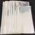 Waterproof transparent cellophane sheets for professional flower bouquet wrapping - 80# 70x70cm 2.3 Silk (60 Pieces/Pack)