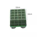 12cm square floral foam cage with suction cups for wedding car decoration - Square Mud Suction Cup / 12x12cm