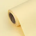 Waterproof cream colored pure art flower wrapping paper roll for bouquet and gift packaging - In Roll / 58cmx8 Yards / Creamy White
