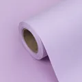 Lavender purple solid color flower wrapping paper roll for professional gift packaging - In Roll / 58cmx8 Yards / Purple Smoke