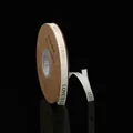 2.5cm white grosgrain ribbon with gold foil LOVE IS ETERNAL print for gift wrapping - 1CM*32 Yards / Off White