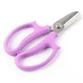 Forbici professionali per fiori con manico viola per la potatura e l'arte floreale - Generazione 1 (16.7cm) / Gen 1: 17.5x10.2cm / Gen 2: 16.7x9.8cm / Viola