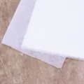 Hoogwaardig wit semitransparant katoenen voeringpapier voor elegante bloemenverpakkingen - 28 Stuks/Verpakking / Wit