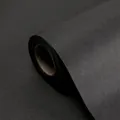 Premium solid black waterproof kraft wrapping paper roll for luxury floral bouquets - In Roll / 58cmx8 Yards / Poppy Black
