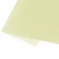 Premium lichtgeel effen katoenen vloeipapier voor bloemen- en cadeauverpakkingen - 28 Stuks/Verpakking / Melkwit