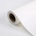 Pure white waterproof art wrapping paper roll for flower bouquets - In Roll / 58cmx8 Yards / First Snow White