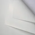 Premium white double-sided waterproof wrapping paper for flower bouquets and gift packaging - White + White