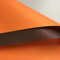 Premium double-sided waterproof flower wrapping paper in orange and dark brown - Orange + Brown