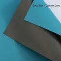 Premium double-sided waterproof floral wrapping paper in grey-blue and cement-grey colors - Cement Gray + Gray Blue