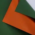 Double-sided waterproof wrapping paper in turquoise and ancient copper finish - Turquoise + Bronze