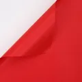 Premium red waterproof flower wrapping paper for elegant bouquets, floral art and gifts. - Bright Red + Bright Red
