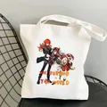 Genshin Impact Anime gedruckte Segeltuch Umhängetasche, lässige Studententasche, langlebig. - Stil 20