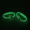 Braccialetti in silicone a forma di unicorno fluorescenti verdi - Stile Unicorno (D2)