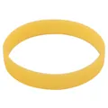 Vibrant yellow silicone wristband with luminous glow effect for sports and events - Luminous Yellow