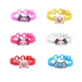 Sei braccialetti in silicone axolotl colorati per bomboniere e regali per bambini - Braccialetto a 3 Fori (20230908)