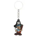 Porte-clés pirate en PVC souple pour la décoration de sacs et les cadeaux de fête - Style 4 / Pirate Rayé