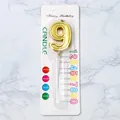 Vela de cumpleaños número 9 dorada para decoración de pasteles y celebraciónes - Número 9
