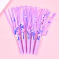 Set of five purple iridescent party blowout whistles for kids birthday celebration - Double Layer Iridescent Purple 5 Pieces