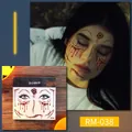 Scary Halloween horror bloody facial tattoo stickers for spooky special effects makeup - Horror Suture Style (RM-038)
