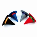Mini pointed academic graduation hats available in four assorted vibrant colors - Witch Gray