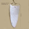 Long white realistic fake beard for Christmas Santa Claus cosplay party costume - Long Fake Beard / New White