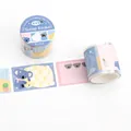 Adorable koala themed writable die-cut masking tape for journaling and scrapbooking - Single Roll Pack / Goodnight Koala