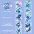 Starry galaxy theme PET washi tape from Flowing Hues series for journal DIY decoration - Flowing Hues Series / Roll / Light Galaxy