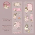 Vintage-PET-Stanzband mit Sweet Dreams Märchen-Thema für Journaling-Aufkleber Dekoration - Einzelrolle / 55mmx2m / Garten-Date