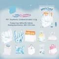 Original PET sticker pack featuring various bag illustrations for DIY scrapbooking - 10 Sheets Set / Bags Theme (XS19755)