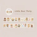 Schattige beer party PET masking tape voor scrapbooking en decoratie - Berenfeest / 25mmx2m