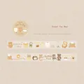 Schattige Sweet Tea Bear PET-tape voor journaling en decoratief knutselen van kunst - Zoete Thee Beer / 20mmx2m