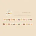 Schattige Little Bear's Head PET-maskingtape voor scrapbooking en creatieve decoratie - Berenkop