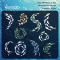 Retro Story fish school PET stickers for scrapbooking and DIY creative decor - Fish Ripples / 20 Pcs