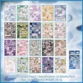 Aesthetic sticker book set with 20 sheets of daily fragments for DIY scrapbooking - Pack of 20 / Sea Salt Diary Theme
