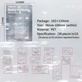 Rainy Season series PET sticker pack containing 30 pieces with artistic water drop designs - Rain Talk (XS19647) / 30 Sheets