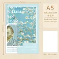 A5 premium hardcover notebook featuring Van Gogh's classic Almond Blossoms art theme - Almond Blossoms
