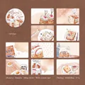 Artistiek washi-tape met broodthema voor journaling en doe-het-zelf-scrapbooking - Zacht Brood