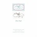 Vintage beech wood rubber stamp featuring Cloud Angel design for scrapbooking crafts - Cloud Angel