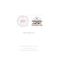 Retro carousel pattern beech wood stamp for vintage style journaling and DIY crafts - Carousel