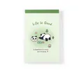Mini panda glue-bound notebook, 70x108mm size with 50 blank pages for cute notes - 50 Sheets (70x108mm) / Panda Pappa