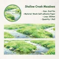 Retro Story washi tape from Wandering Green Pasture series for scrapbooking and journal decoration - Fragrant Stream Field