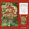 Mushroom House in the Woods jigsaw puzzle set with 234 pieces and a wooden frame - Forest Mushroom House Style / Pieces with Frame