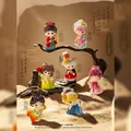 Set of Yun Shang Xiao Xian ancient fairy blind box resin figures for desktop decoration - Cloud Fairy (0336) / Set of 6