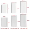 Moule rectangulaire en silicone pour plateaux en résine DIY avec dimensions et poids - Ensemble 3 Pièces Carrées (J-269+J-270+J-271)