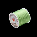 High-quality light green elastic crystal string for DIY jewelry making and beading - Light Green