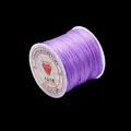 Premium purple flat elastic crystal string for DIY jewelry and bracelet making project - Light Purple