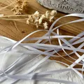 Ruban de satin blanc de 3 mm pour le bricolage et les accessoires - 10 Mètres (Largeur 0,3 cm) / Lilas