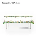 Disposable Wild One jungle animal party tablecloth measuring 108x180cm for kids birthday - Tablecloth 108*180cm